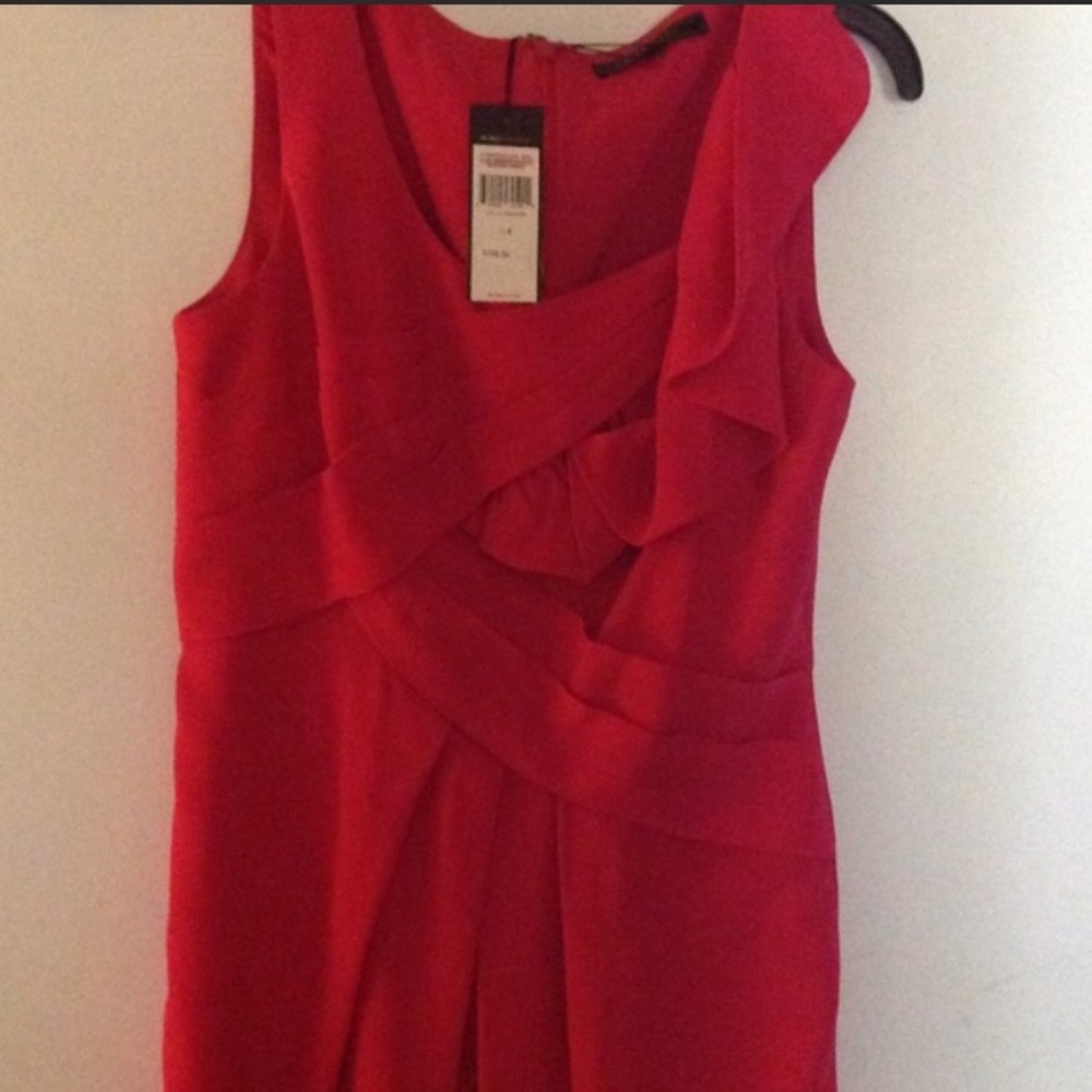 BCBGMAXAZRIA PINK DRESS